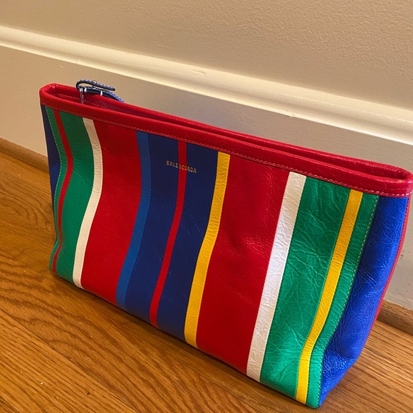 Balenciaga Large Barnes Zip Pouch/Clutch - Picture 1 of 10
